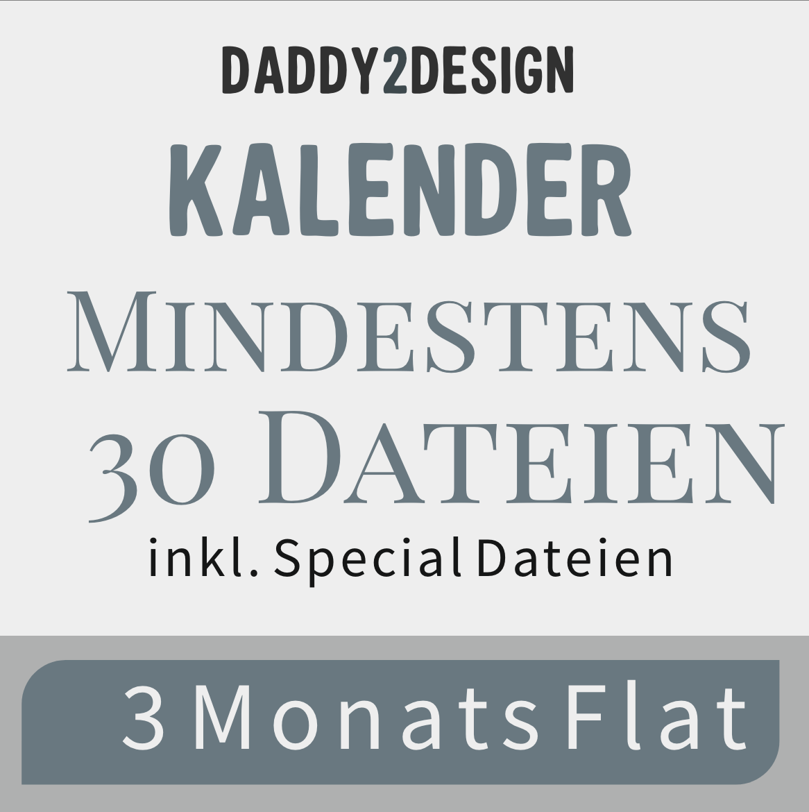 Flatrate 3 Monate Sommer Herbst MINIFLAT