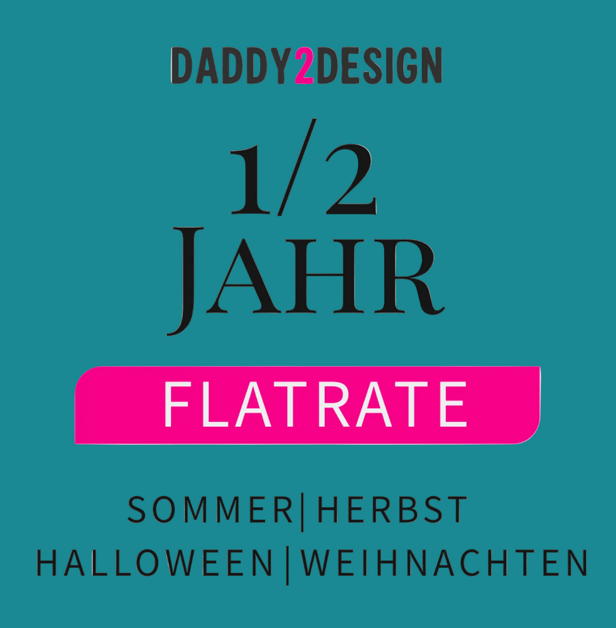 6 Monate Flatrate  HALBES JAHR KOMPLETT Sommer Herbst Halloween UND ADVENT
