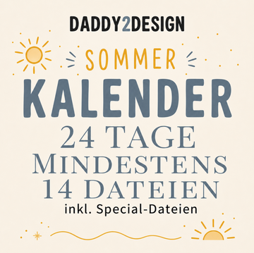 SOMMER D2D Kalender mit MINDESTENS 14 tollen D2D Dateien